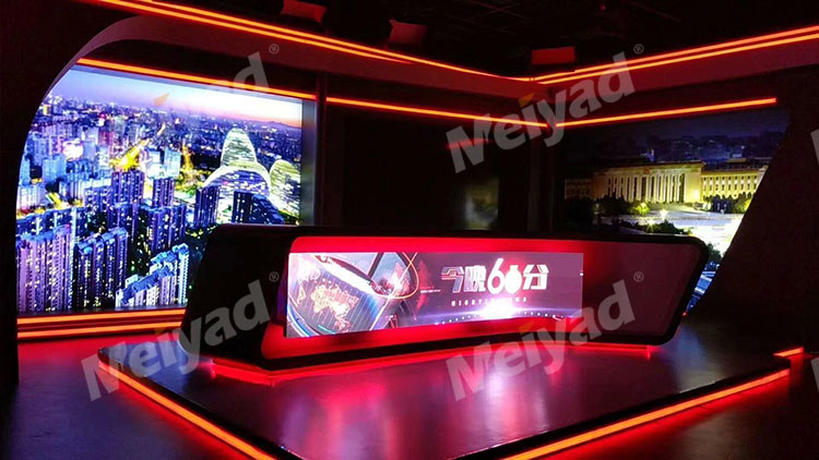 Beijing TV Station P2.5 Flexible LED Display