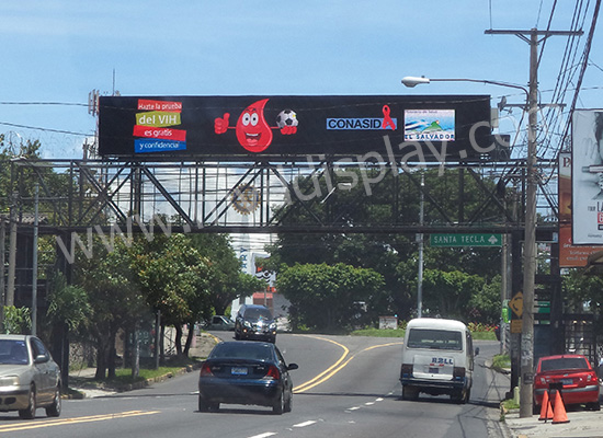 P10 Advertising LED Board in Salvador