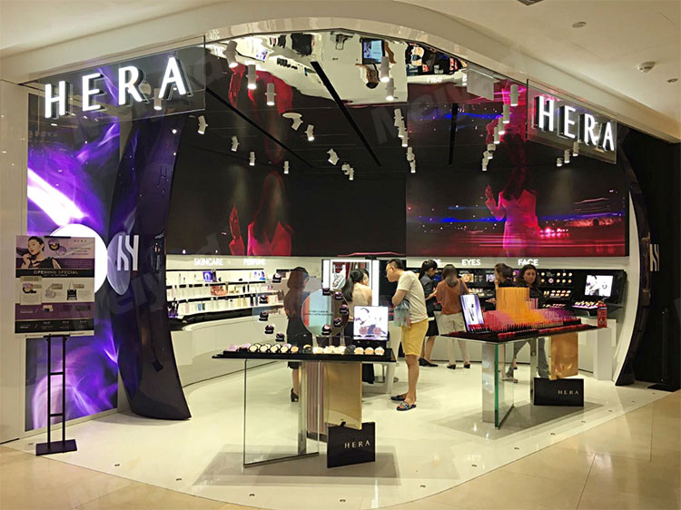 Meiyad P2.5 Curved LED Display Used in Singapore Hera