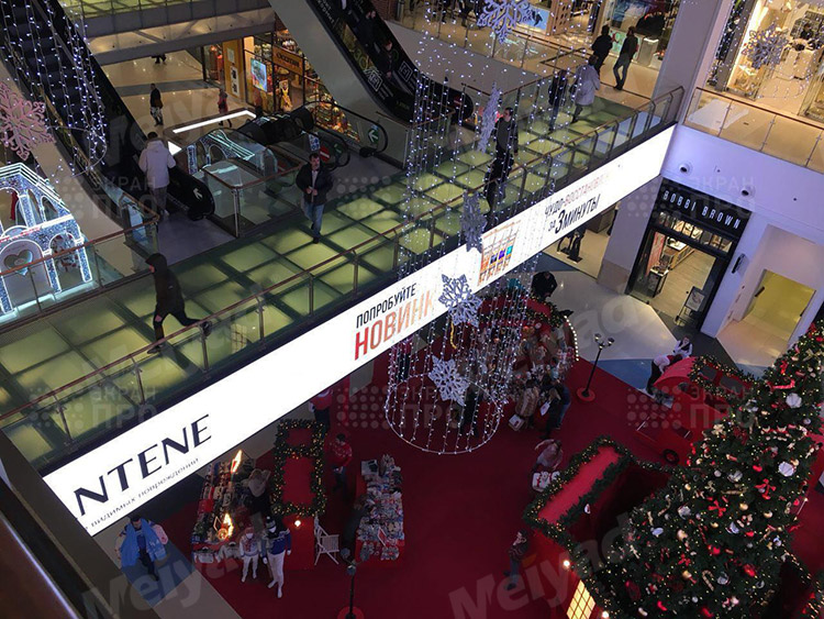 Indoor P4 LED Screen Used in Russia Shopping Center