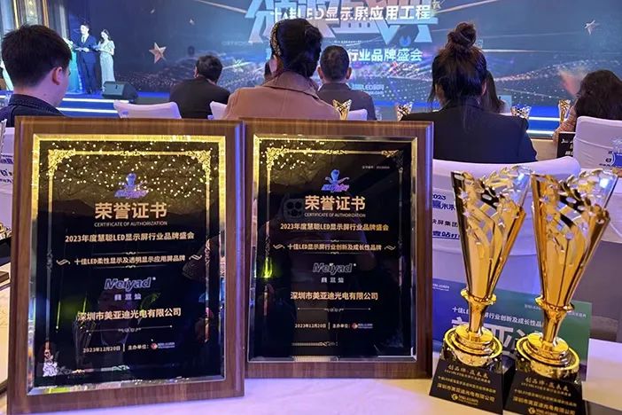 Meiyad Won Two LED Industry Awards in 2023