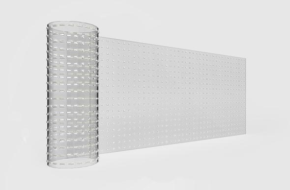 Transparent Soft LED Display