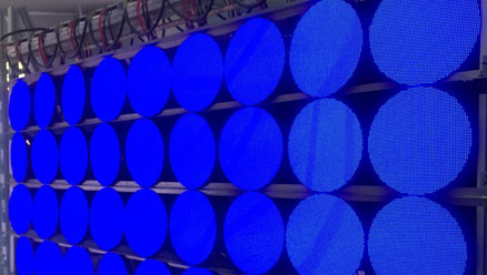 Circular LED Module Testing