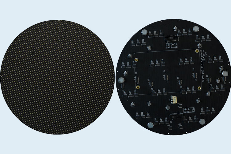 Circular Round Circle LED Screen Display Panel Wall Sign Module Board Meiyad