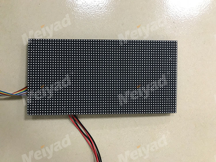 The Front View of Meiyad P4 Outdoor LED Flexible Module