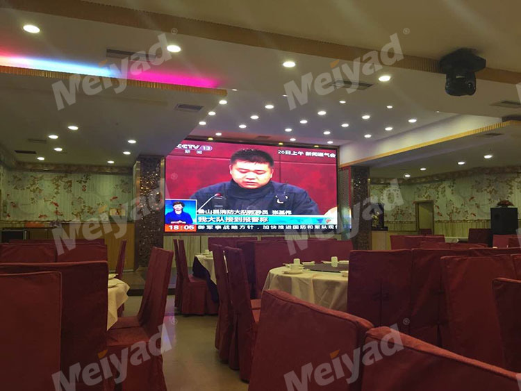 Meiyad P4 Indoor LED Display Used in Hotel