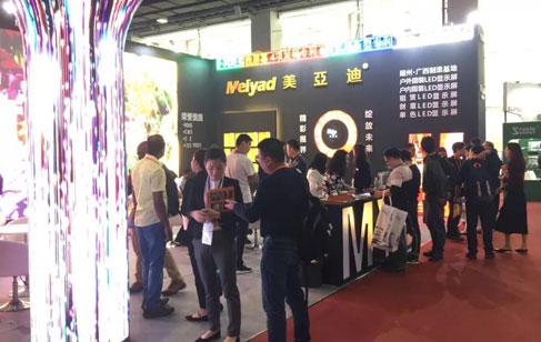 Meiyad Creative LED Display Appeared in ISLE, Received Much Attention