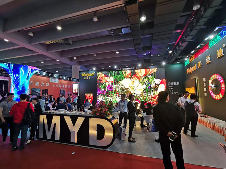 Meiyad Creative LED Display Appeared in ISLE, Received Much Attention
