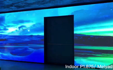 Malaysia High Definition P1.875 Indoor LED Display 33 sqm