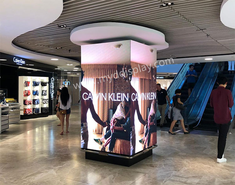 Singapore Shopping Mall P2.976 Commercial Indoor LED Display