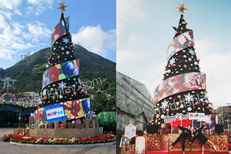 Hong Kong Ocean Park P4 Outdoor LED Display