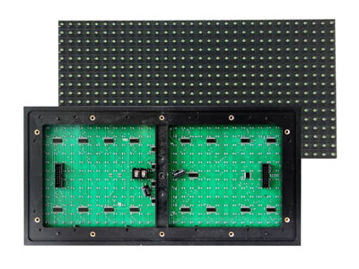 led message board signs-green