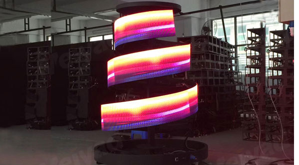 Spiral LED Display