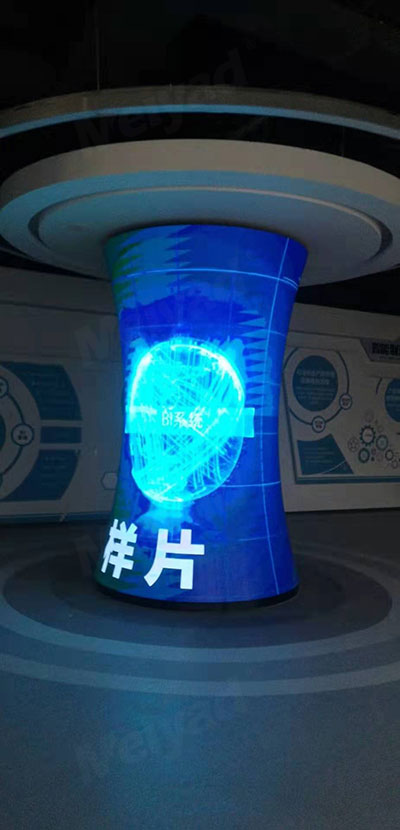 Taizhou Science and Technology Museum P3 Customized Flexible LED Screen