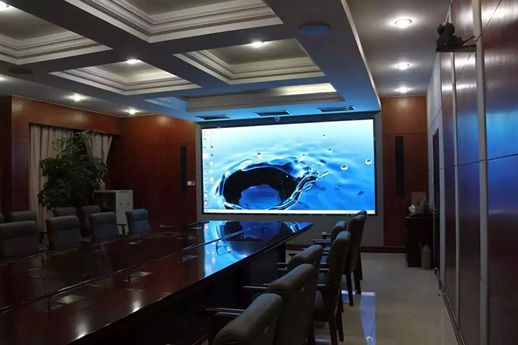 fine pitch led display used in meeting room