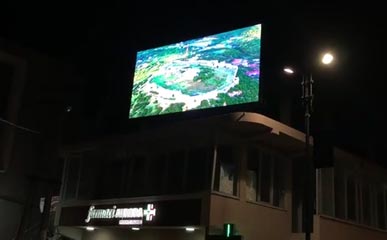 Italy P8 Outdoor LED Advertising Screen