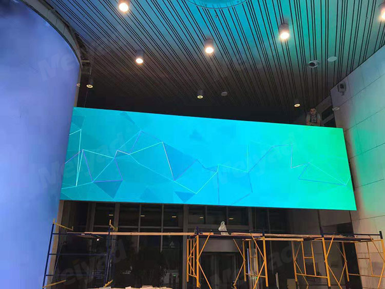 P2.5 indoor led screen W 8000mm * H 2500mm