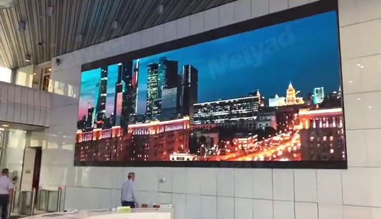 P2.5 indoor led video wall W 11000mm * H 4000mm