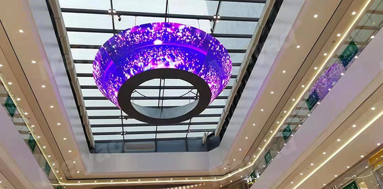 P5 Creative LED Display in Guangzhou Shopping Mall