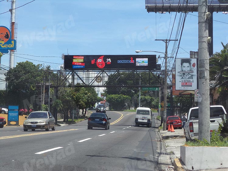 Outdoot P10 LED Billboard in Salvador