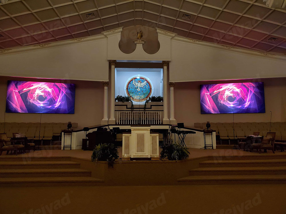 Indoor P3 Church LED Screen in USA