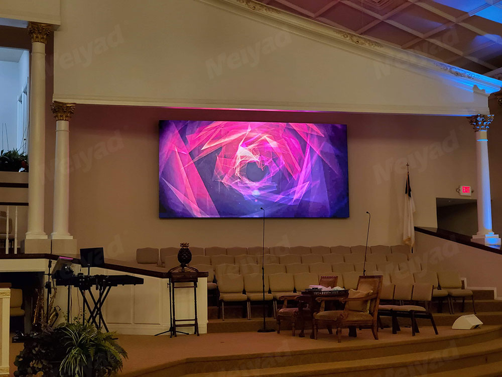 Indoor P3 Church LED Screen in USA