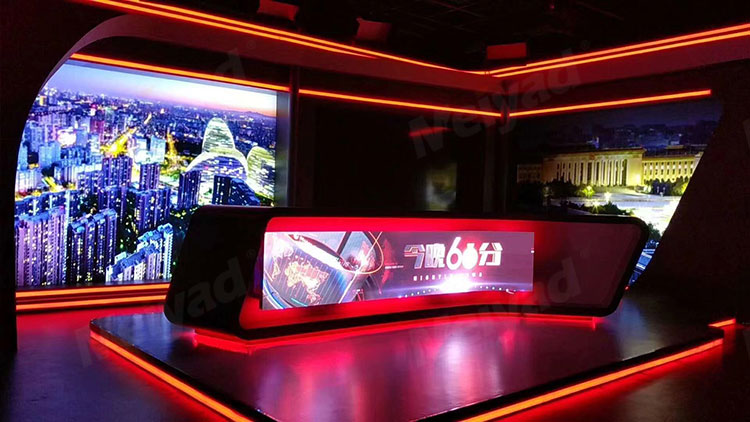 Meiyad fine pixel pitch led display in Beijing TV station