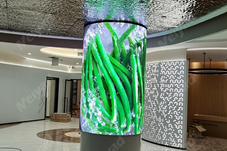 P1.875 column led screen W 4080mm * H 2040mm