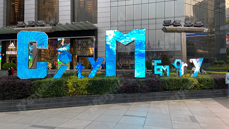 Meiyad Outdoor Letter Logo LED Sign