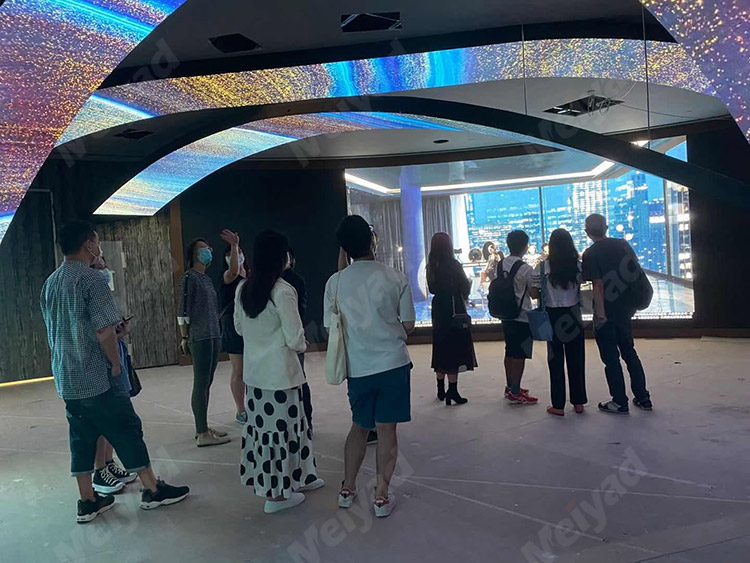 Hong Kong Art Fair Indoor P2 Flexible LED Displays
