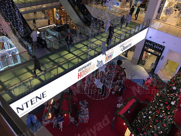 P4 Indoor LED Display in Russia Shopping Center