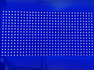 smd p10 blue led module