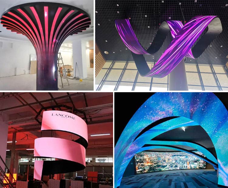 Vergadering atmosfeer klei Flexible LED Screen,Display,Panel,Wall,Sign,Module & Board | Meiyad