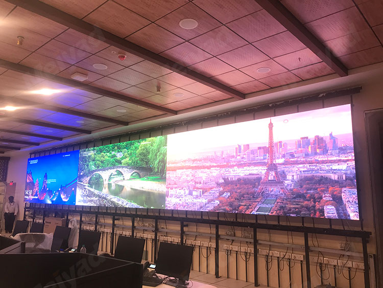 Meiyad P1.875 indoor led display in India meeting room