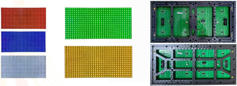 Outdoor SMD2835 Constant Current P10 Single Color LED Module