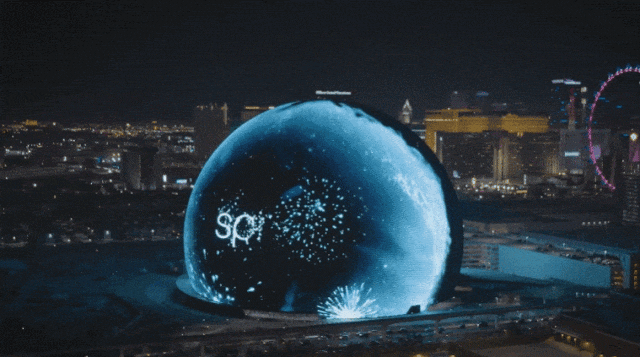 MSG Sphere project in Las Vegas