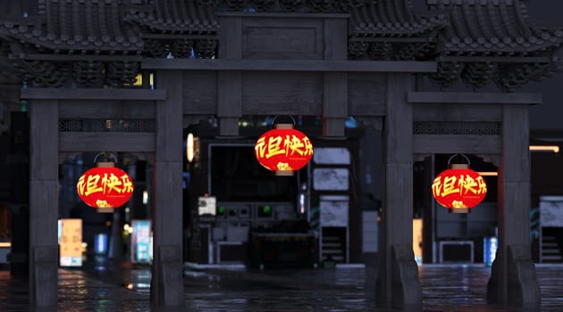 6 Lantern led screen application-Attractions and amusement parks.jpg