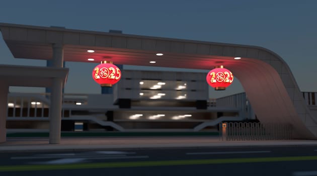 7 Lantern LED Screen application-Enterprises and star-rated hotels.jpg