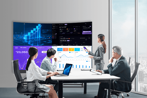 COB Curved All-in-one LED Screen-Fully flip-chip COB curved all-in-one conference machine 1 COB Curved All-in-one LED Screen-Fully flip-chip COB curved all-in-one conference machine.png