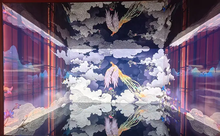 Meiyad Project: P3.91–P7.82 transparent LED screen Illuminate the Digital Palace Museum Experience at Hengqin Arts Center