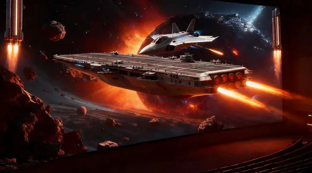 7-Application of YT Series acoustically transparent LED Display - theaters.webp