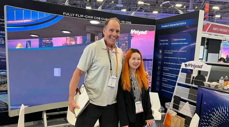 Meiyad Presents Creative LED Displays at InfoComm 2024