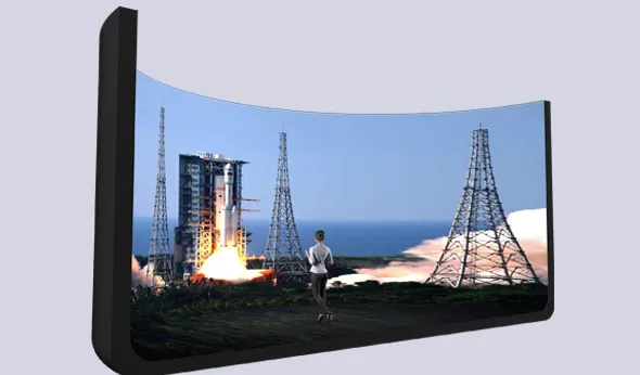 Immersive CAVE-R Shape-No Ceiling Design