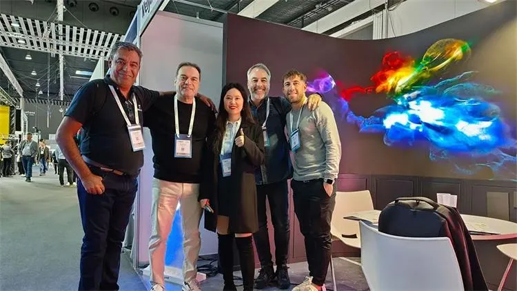 Meiyad Flexible & Creative LED Display Blooms Wonderfully in ISE 2024