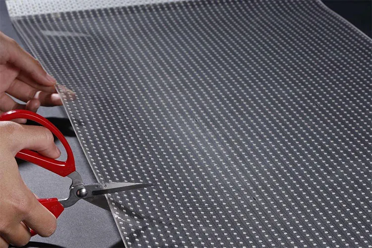 Meiyad transparent flex led screen is super scalability and flexibility