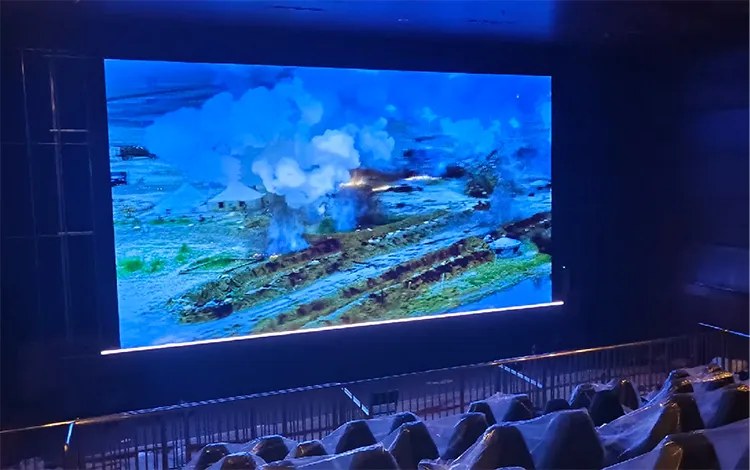 For conventional cinemas, 300 nits brightness is sufficient