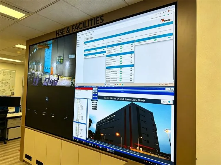 SAESL Control Room | P0.9 XC Series COB LED Display
