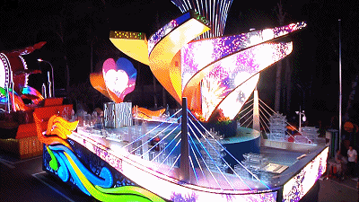 Night display effect