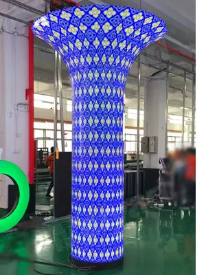 Details of Magic Trumpet Creative LED Display Screen