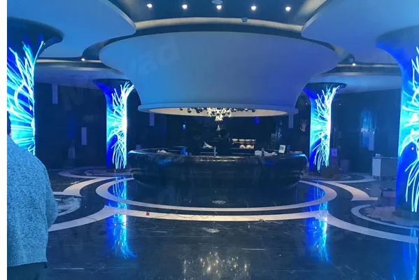 Indoor P4 Trumpet LED Screen Used in Emperor KTV, Taizhou, Zhejiang